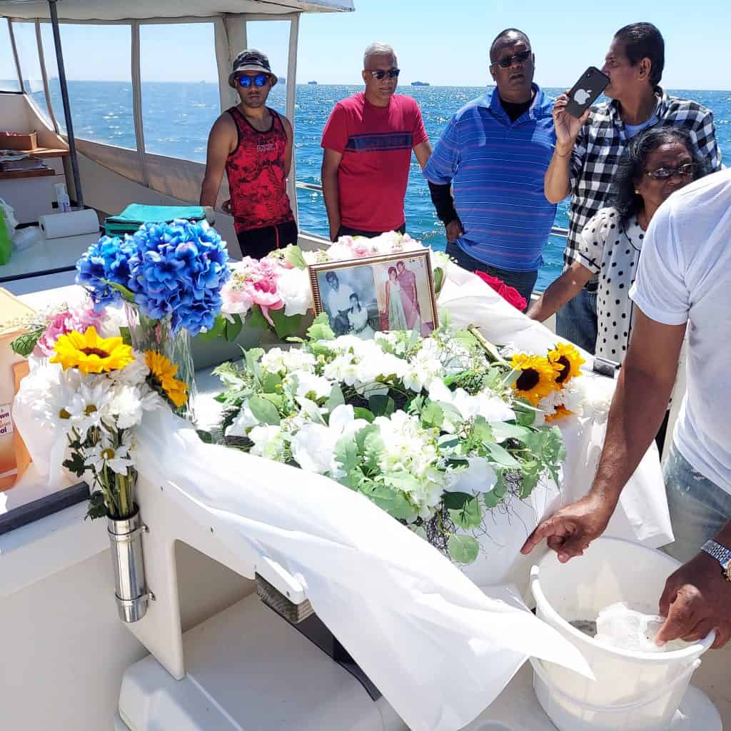 Family at sea